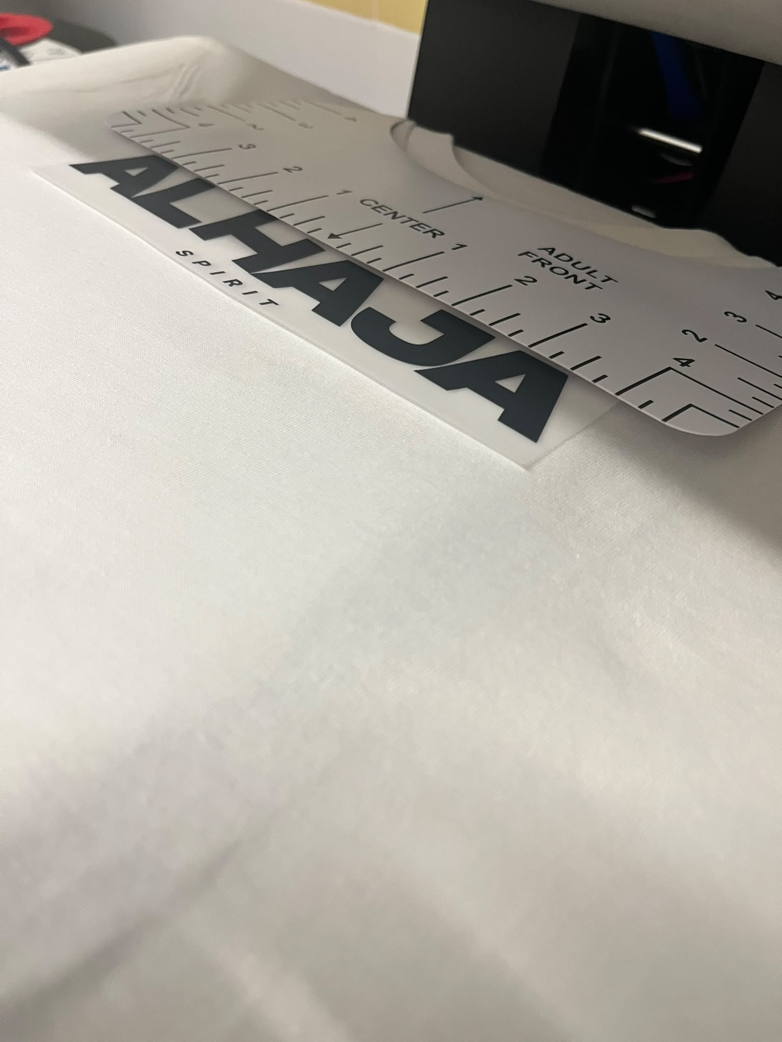 Colocamos el estampado
